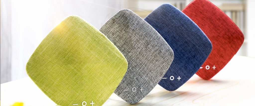 Joyroom M03 Portable Fabric Design Bluetooth Stereo Speaker with Built-in MIC Joyroom M03 Portable Fabric Design Bluetooth Stereo Speaker with Built-in MIC